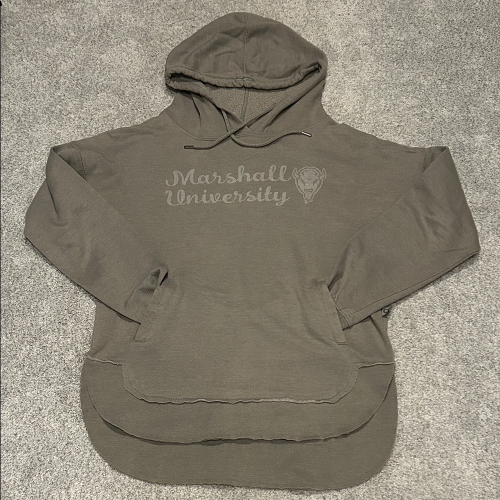 Marshall University Thundering Herd Grey Hoodie Women’s Small
